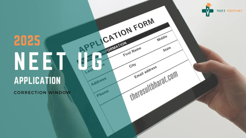 NTA NEET UG 2025 Admission Online Correction