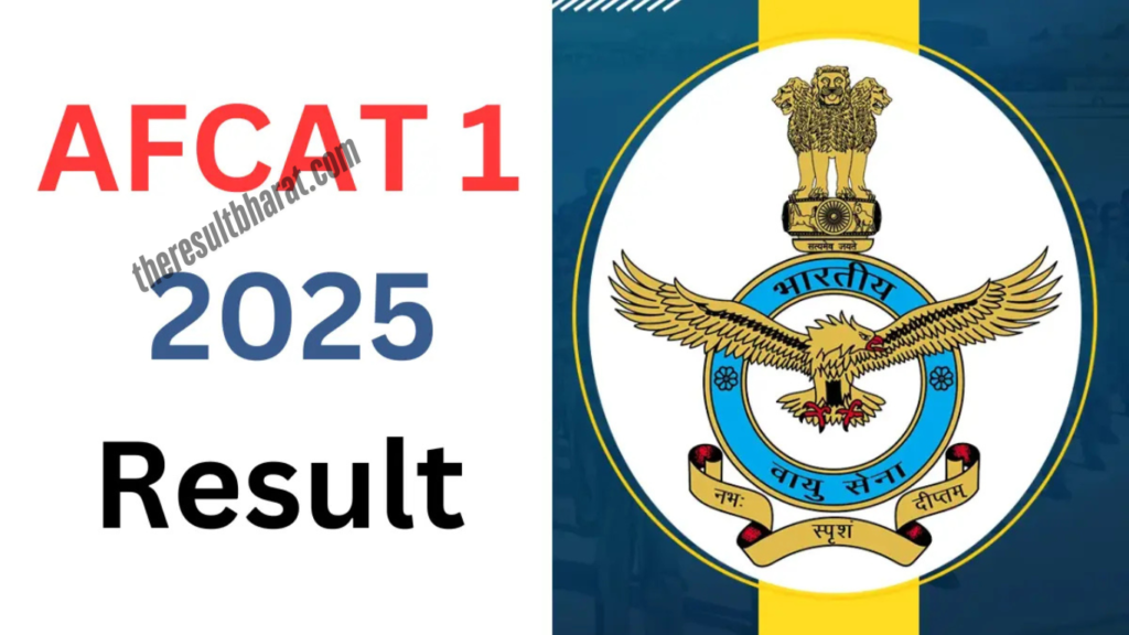 Air Force AFCAT 01/2025 Batch Result