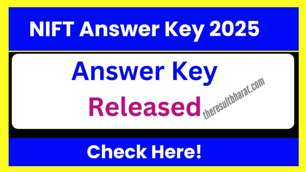 NTA National Institute of Fashion Technology NIFT 2025 Exam Answer Key