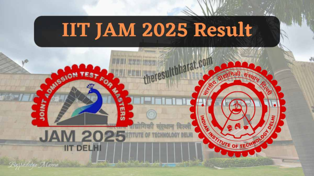 IIT Delhi JAM 2025 Result