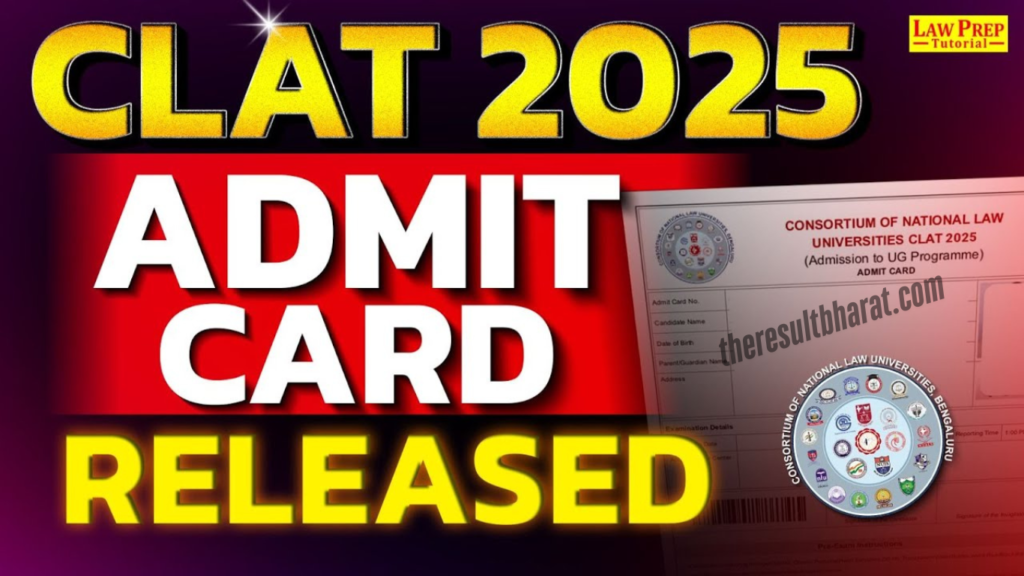 CLAT 2025 Admit Card