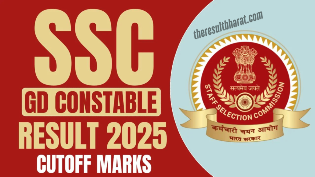 SSC Constable GD 2024 Result 2025