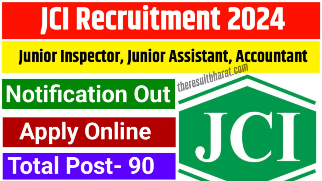 Jute Corporation of India Ltd Junior Inspector, Junior Assistant & Accountant Admit Card 2024 (90 Post)
