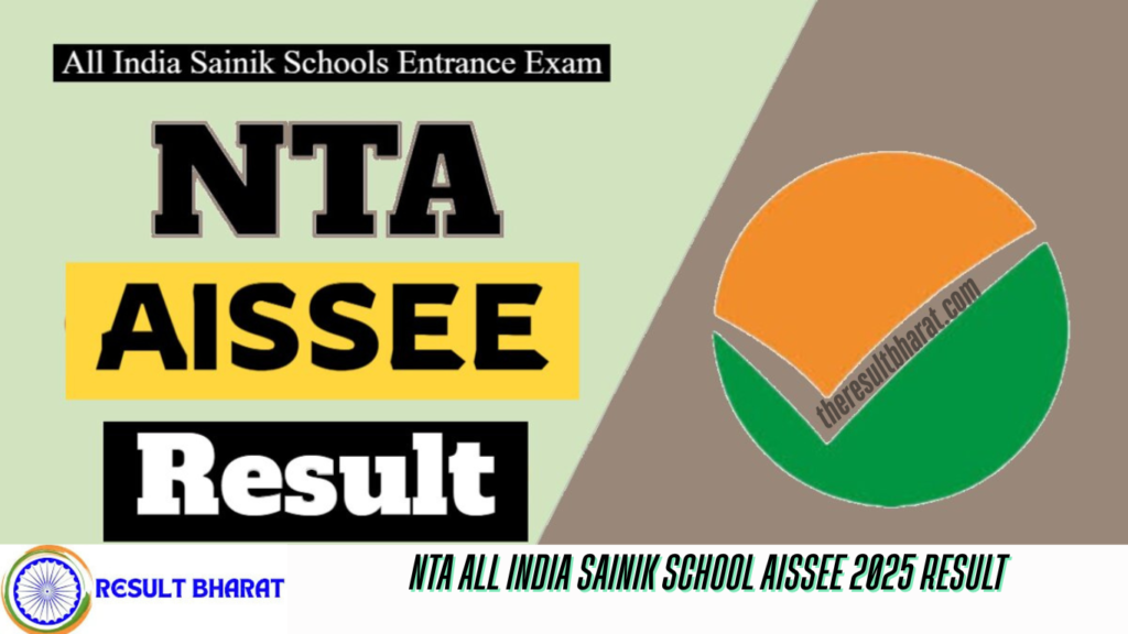 NTA All India Sainik School AISSEE 2025 Result